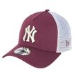 Bone Masculino New Era 9Forty A-Frame Trucker MLB Yankees Maroon-14700336- -1-